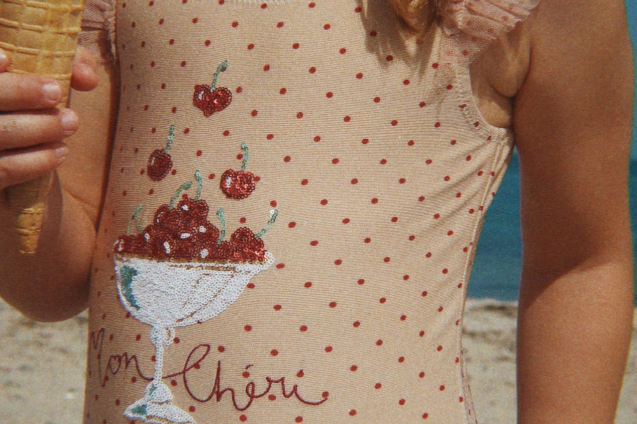 Girls' swimming costumes from Konges Sløjd
