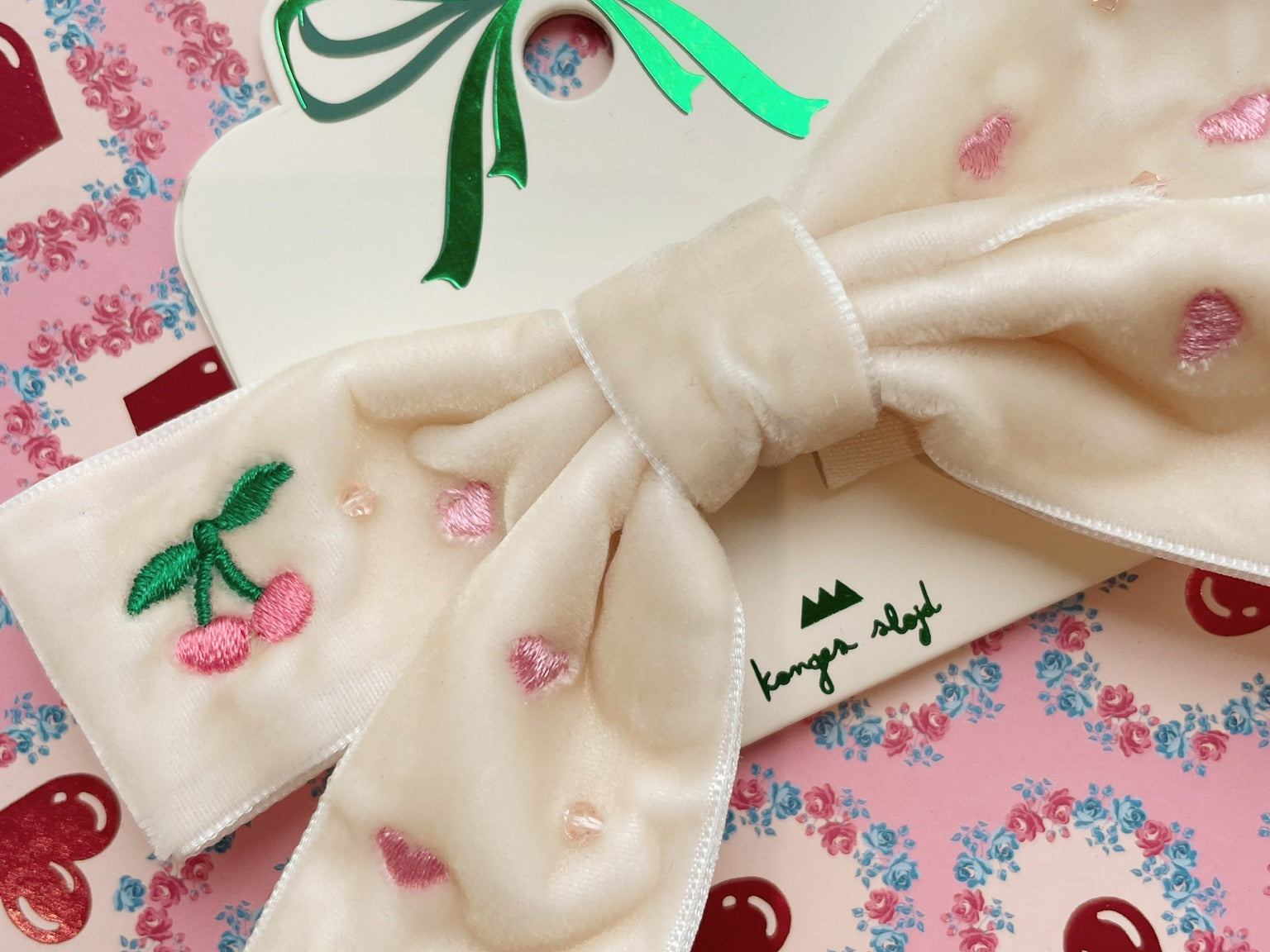 Konges Sløjd A/S HAIR ACCESSORIES pearled ivory