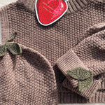 Konges Sløjd A/S MITTENS bunny brown melange