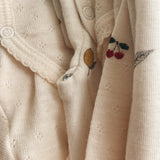 Konges Sløjd A/S JERSEY PANTS cherry