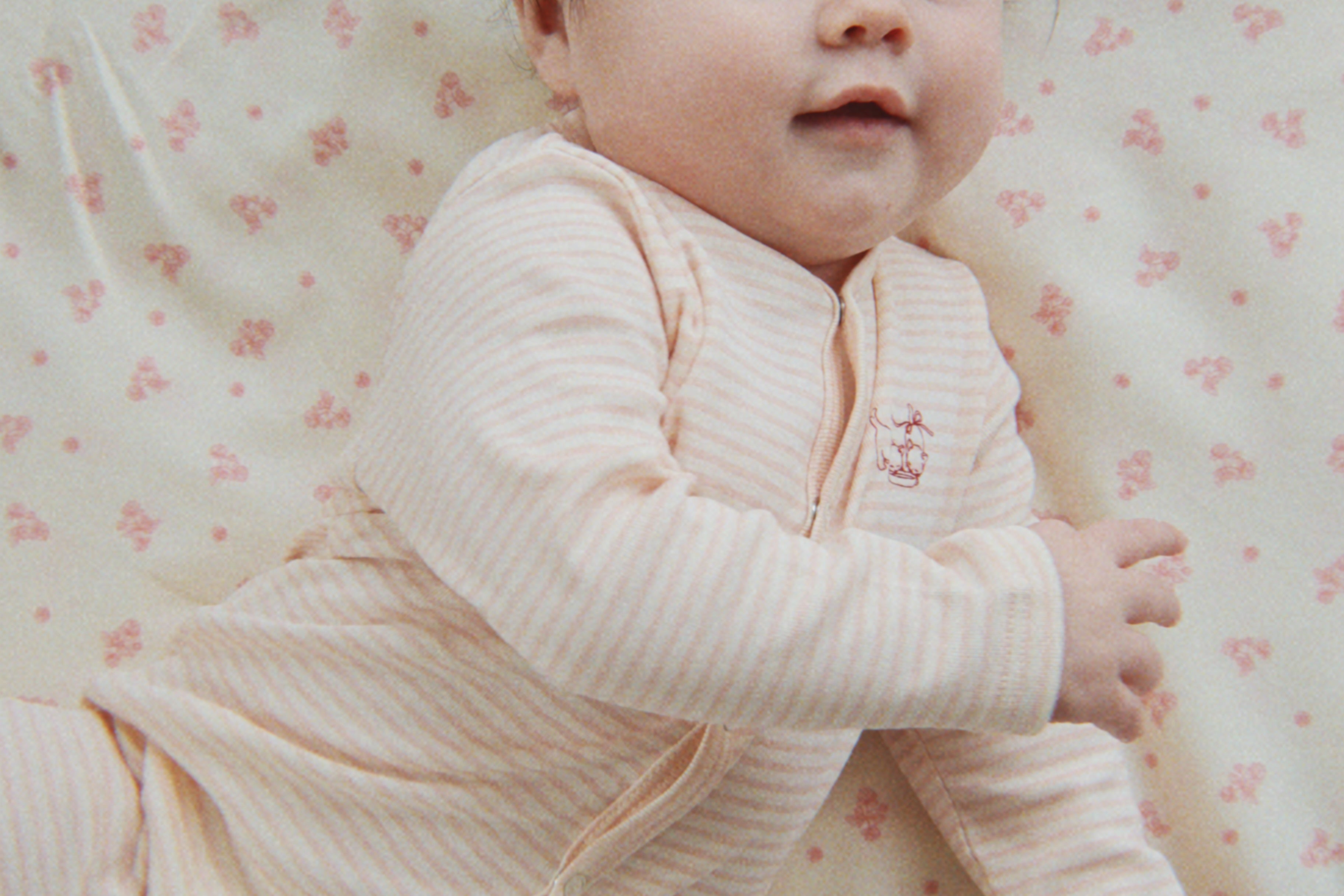 Konges Sløjd A/S ONESIES tea stripe cameo