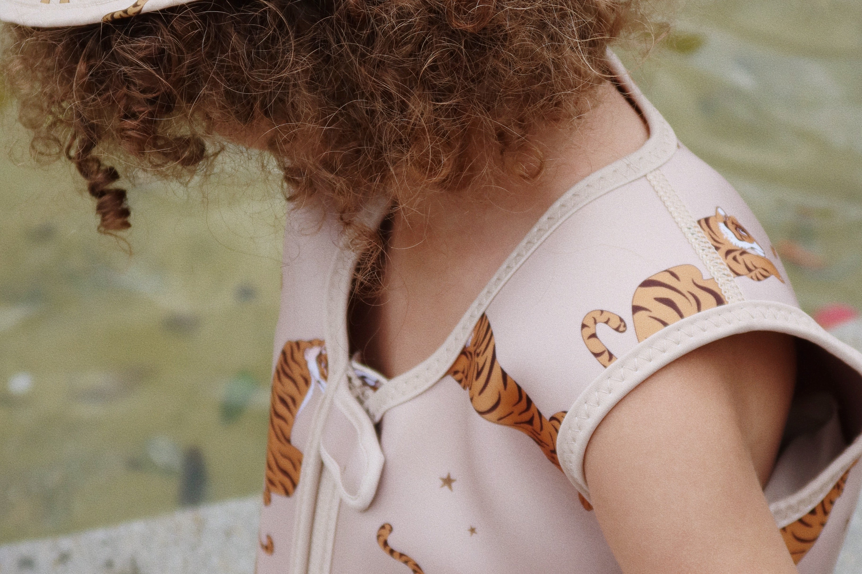 Konges Sløjd A/S UV SWIMHATS tiger