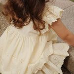 Konges Sløjd A/S WOVEN SHORT SLEEVE SHIRTS cloud cream