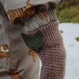 Konges Sløjd A/S MITTENS bunny brown melange