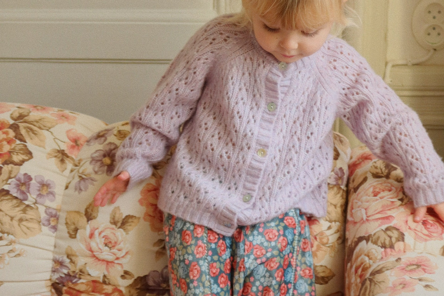 Konges Sløjd A/S KNITTED CARDIGANS lavender mist