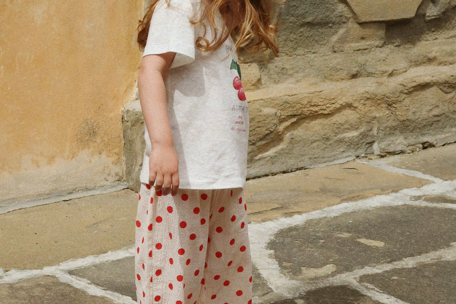 Konges Sløjd A/S WOVEN PANTS red dot