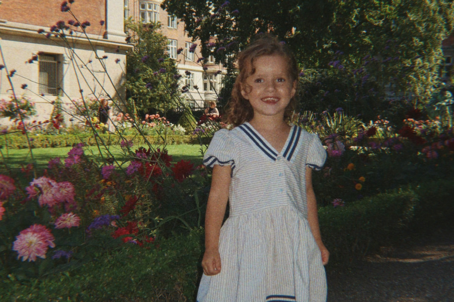 Konges Sløjd A/S WOVEN DRESSES bleu stripe