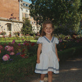 Konges Sløjd A/S WOVEN DRESSES bleu stripe