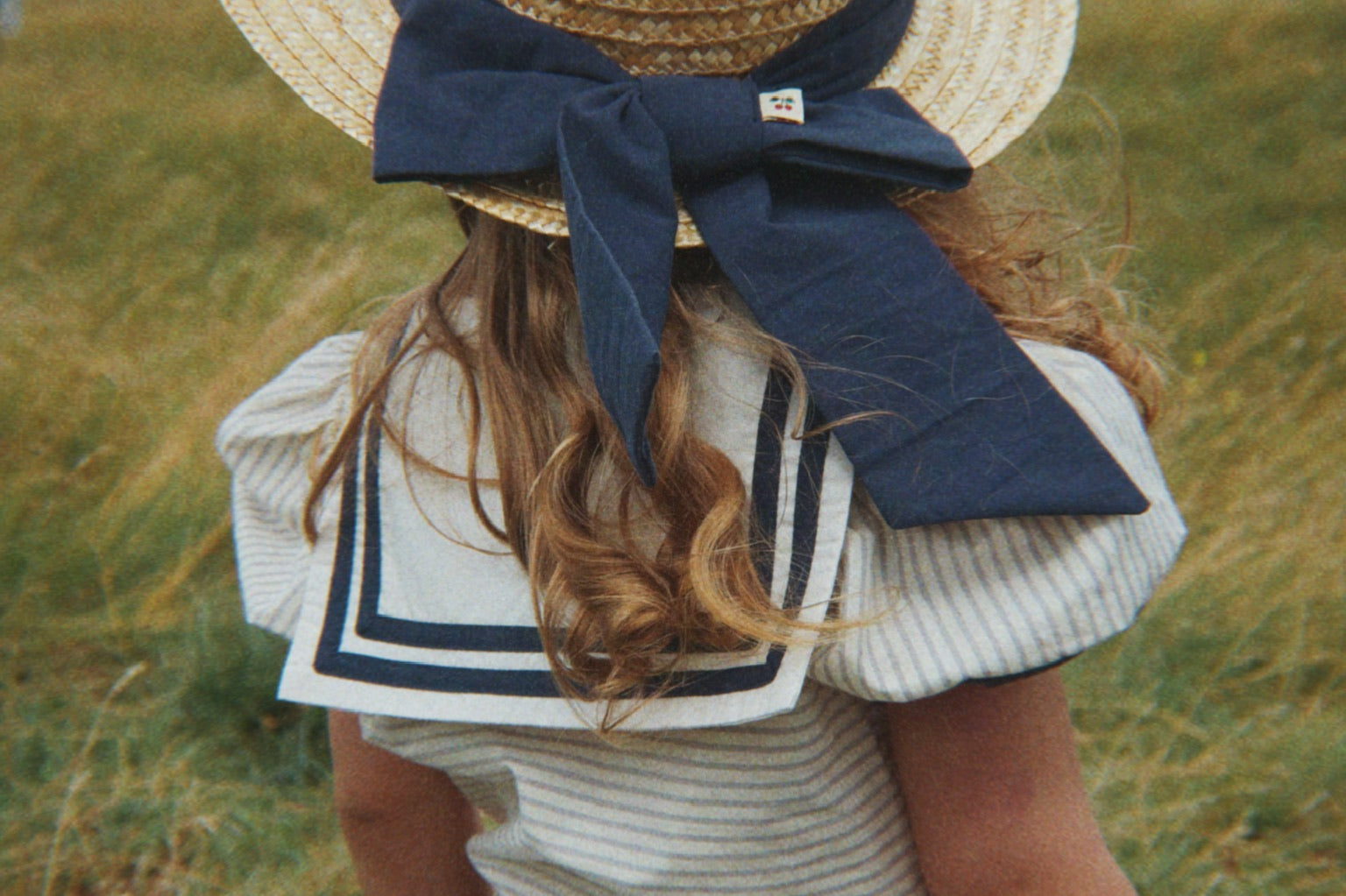 Konges Sløjd A/S WOVEN DRESSES bleu stripe