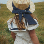 Konges Sløjd A/S WOVEN DRESSES bleu stripe