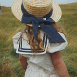 Konges Sløjd A/S WOVEN DRESSES bleu stripe