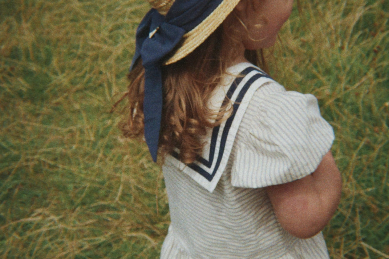 Konges Sløjd A/S WOVEN DRESSES bleu stripe