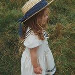 Konges Sløjd A/S WOVEN DRESSES bleu stripe