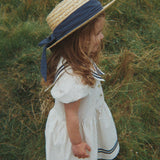 Konges Sløjd A/S WOVEN DRESSES bleu stripe