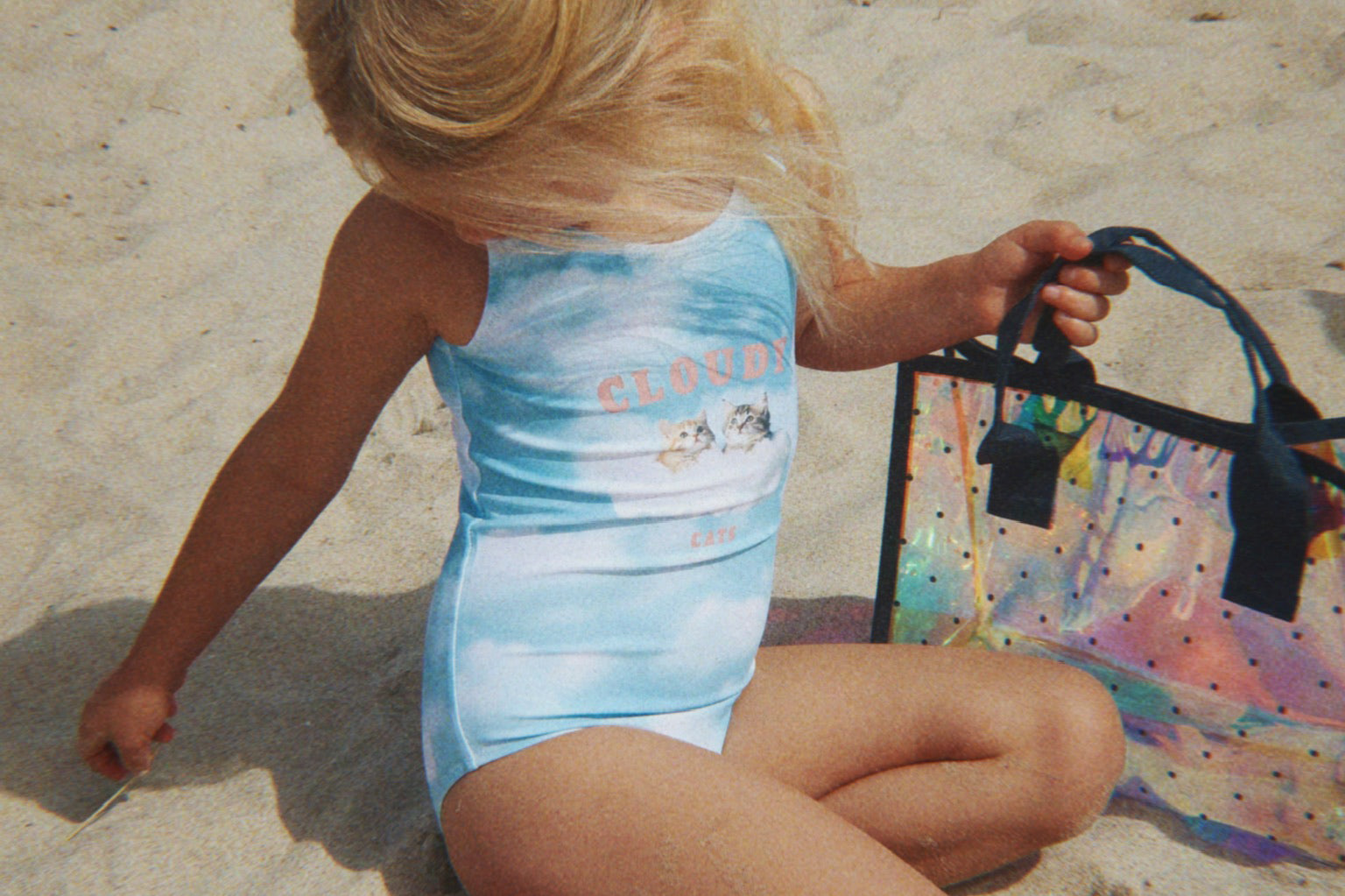 Konges Sløjd A/S SWIMSUITS cloudy cats