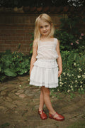 Konges Sløjd A/S WOVEN SHORT SLEEVE SHIRTS optic white