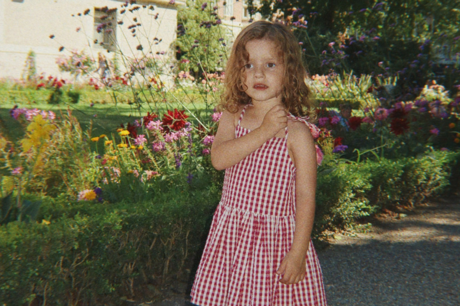 Konges Sløjd A/S WOVEN DRESSES raspberry check