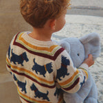 Konges Sløjd A/S KNITTED BLOUSES & VESTS piccolo scottie