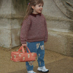 Konges Sløjd A/S KNITTED BLOUSES & VESTS mahogany stripe
