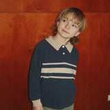 Konges Sløjd A/S KNITTED BLOUSES & VESTS dark blue stripe
