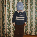 Konges Sløjd A/S KNITTED BLOUSES & VESTS dark blue stripe