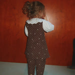 Konges Sløjd A/S WOVEN DRESSES cherry dot chocolate