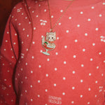 Konges Sløjd A/S JERSEY BLOUSES cherry berry dot