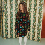 Konges Sløjd A/S JERSEY DRESSES amour sequin