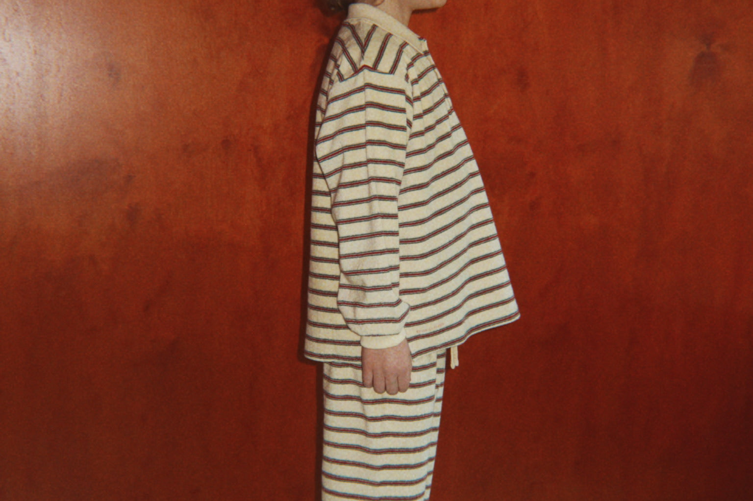 Konges Sløjd A/S JERSEY PANTS classroom stripe