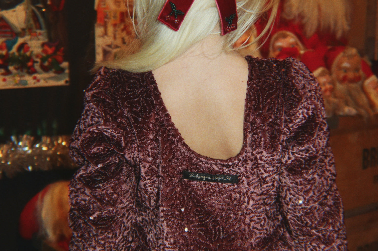 Konges Sløjd A/S JERSEY DRESSES decadent chocolate