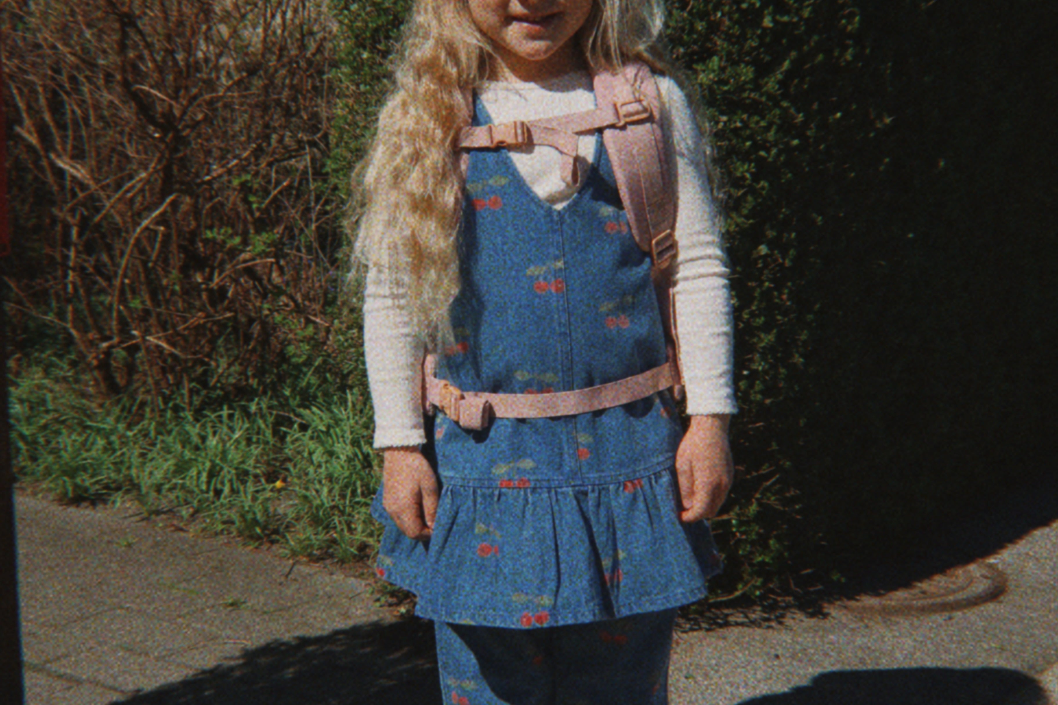 Konges Sløjd A/S WOVEN DRESSES ma grande cerise denim