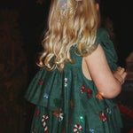 Konges Sløjd A/S WOVEN DRESSES hunter green