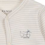 Konges Sløjd A/S ONESIES tea stripe gray dawn