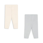 Konges Sløjd A/S JERSEY PANTS buttercream/pearl blue