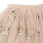 Konges Sløjd A/S WOVEN SKIRTS swan glitter