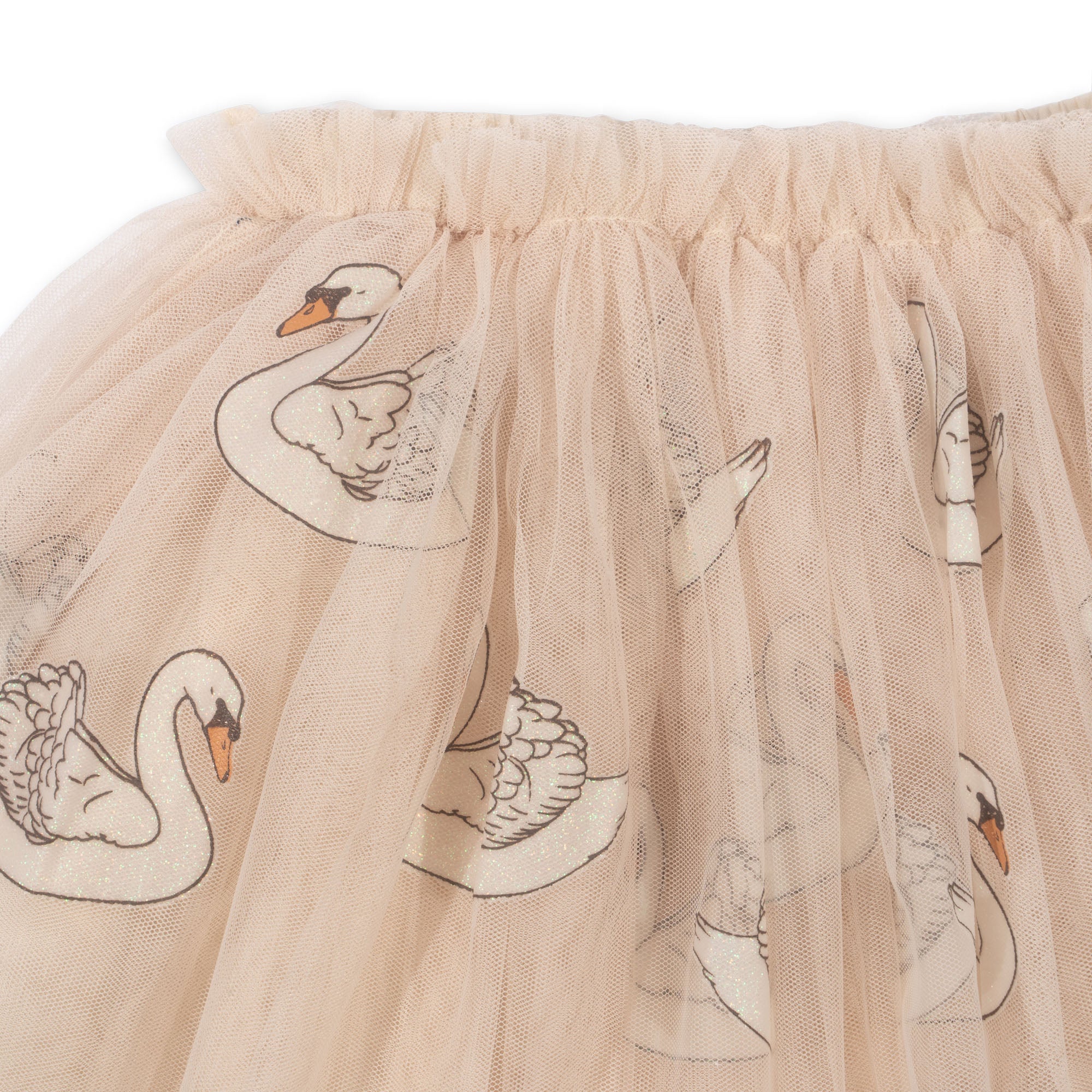 Konges Sløjd A/S WOVEN SKIRTS swan glitter