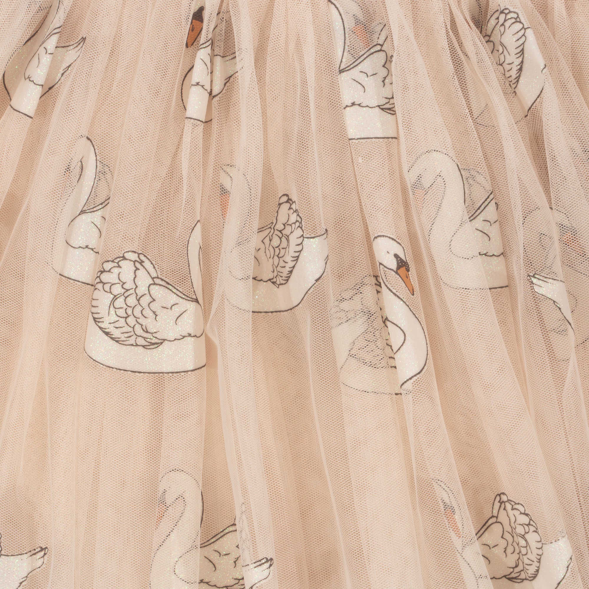 Konges Sløjd A/S WOVEN SKIRTS swan glitter