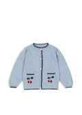 Konges Sløjd A/S KNITTED CARDIGANS blue fog