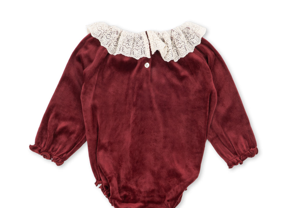 Konges Sløjd A/S JERSEY ROMPERS & JUMPSUITS red dahlia