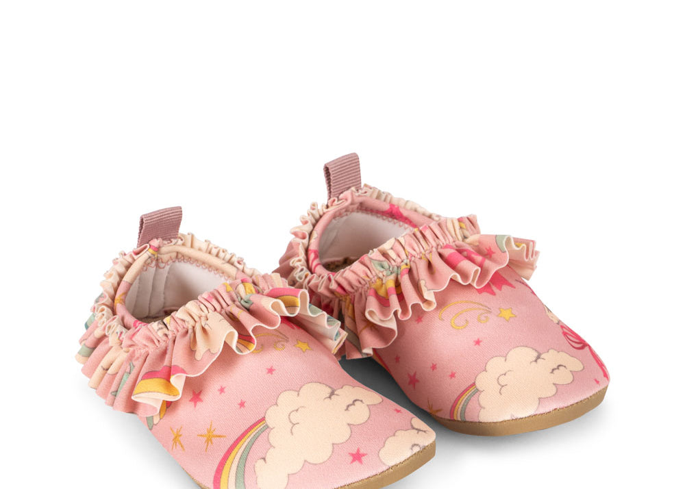 Konges Sløjd A/S UV SWIMSHOES rainbow bow