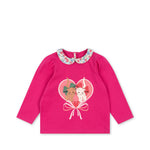 Konges Sløjd A/S JERSEY BLOUSES viva magenta
