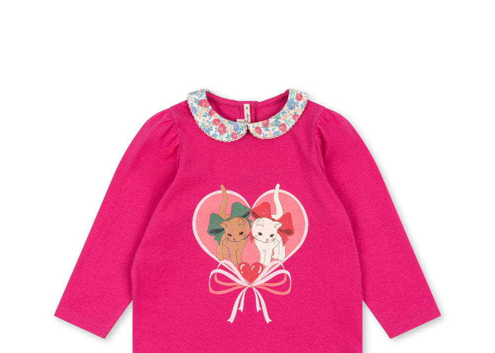 Konges Sløjd A/S JERSEY BLOUSES viva magenta
