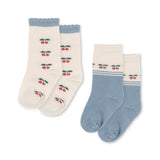 Konges Sløjd A/S SOCKS cherry mix