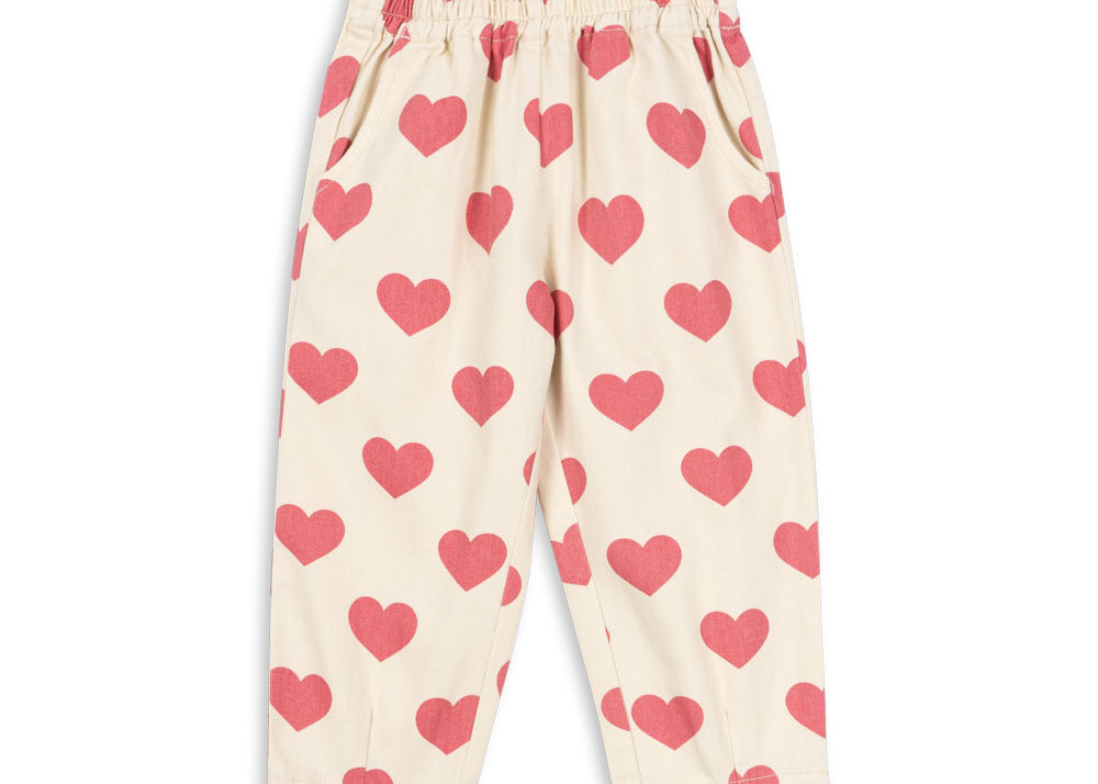 Konges Sløjd A/S WOVEN PANTS bon coeur pink