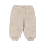 Konges Sløjd A/S JERSEY PANTS oatmeal melange