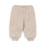 Konges Sløjd A/S JERSEY PANTS oatmeal melange
