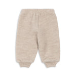 Konges Sløjd A/S JERSEY PANTS oatmeal melange