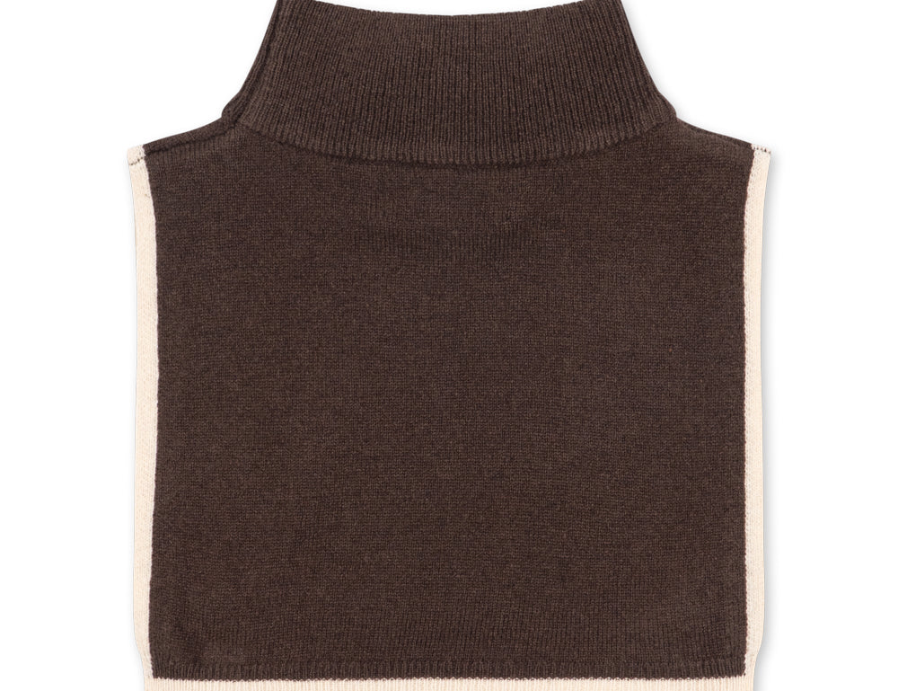 Konges Sløjd A/S NECKWARMER chocolate brown
