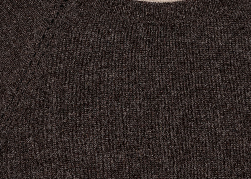 Konges Sløjd A/S KNITTED BLOUSES & VESTS brown melange