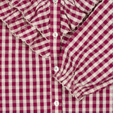 Konges Sløjd A/S WOVEN SHIRTS sangria/butter check